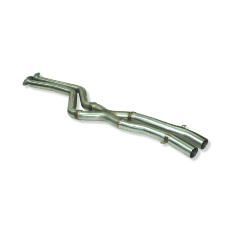 X pipe fulll tube bmw e46