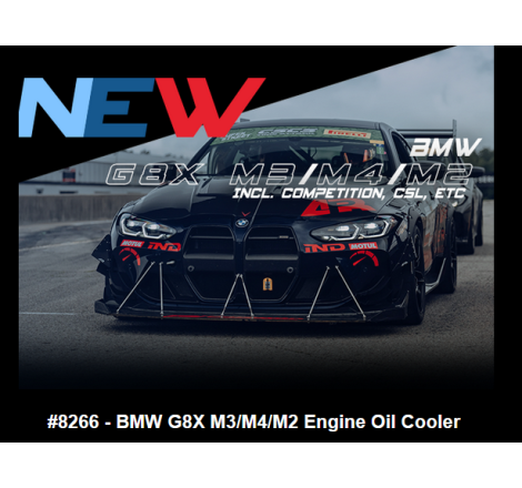 radiateur d'huile moteur BMW G8 M3 M4 M2