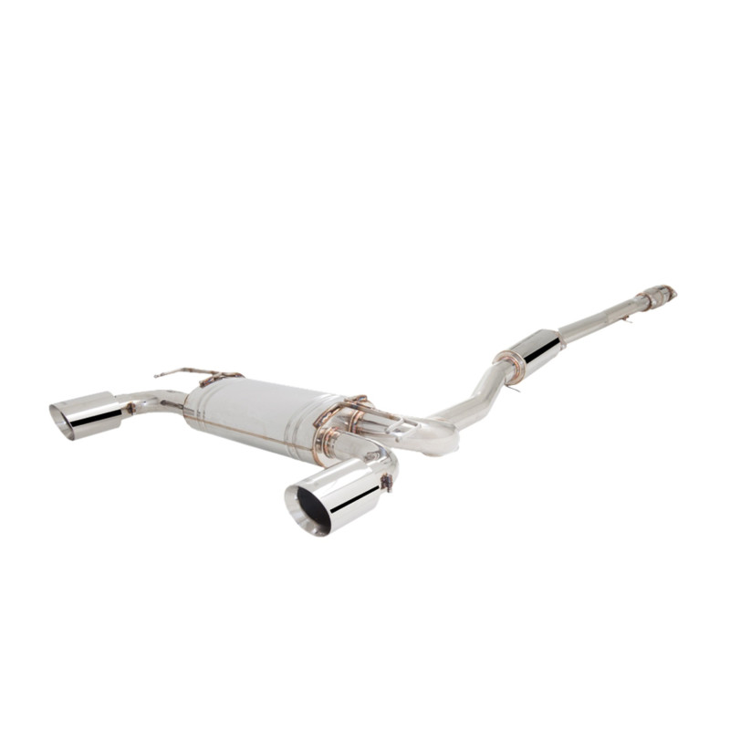 Lancer evo X inox Cat-Back System