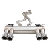 BMW M3 M4 F80 F872 Clapet valve inox Varex Cat-Back System