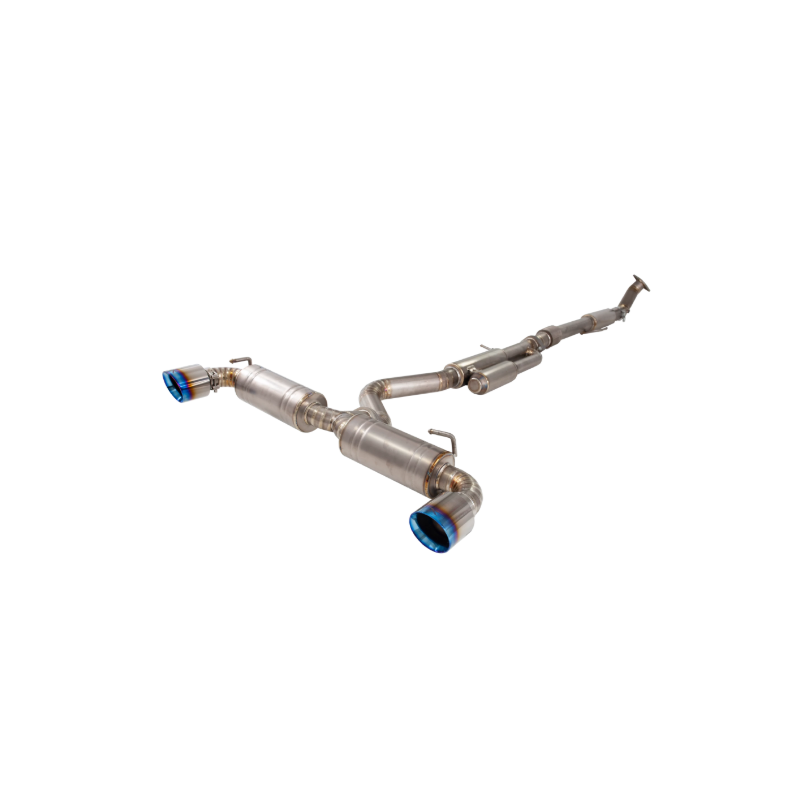 Yaris GR mk1 titane bleue Cat-Back System