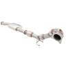 Golf 6 R front pipe 100cell Downpipe