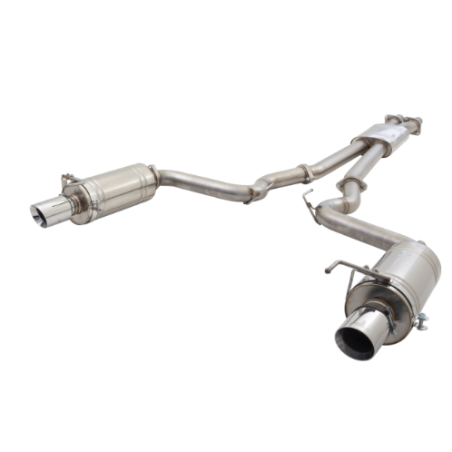 Mustang v8 15 17 fastback ligne inox Cat-Back System