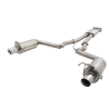 Mustang v8 15 17 fastback ligne inox Cat-Back System