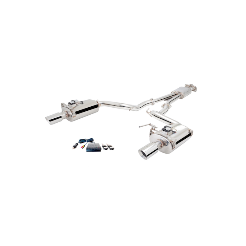 Mustang 14 17 clapet valve Varex Cat-Back System