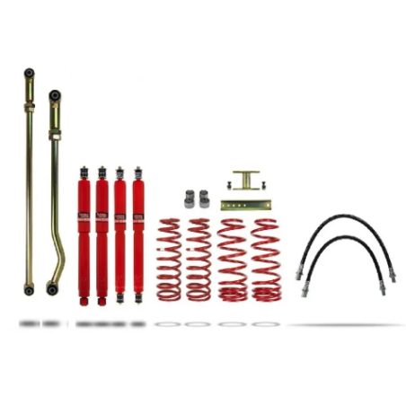 Pedders 4 Inch Suspension Lift Kit. Toyota Landcruiser 80 Series, NON-ABS models