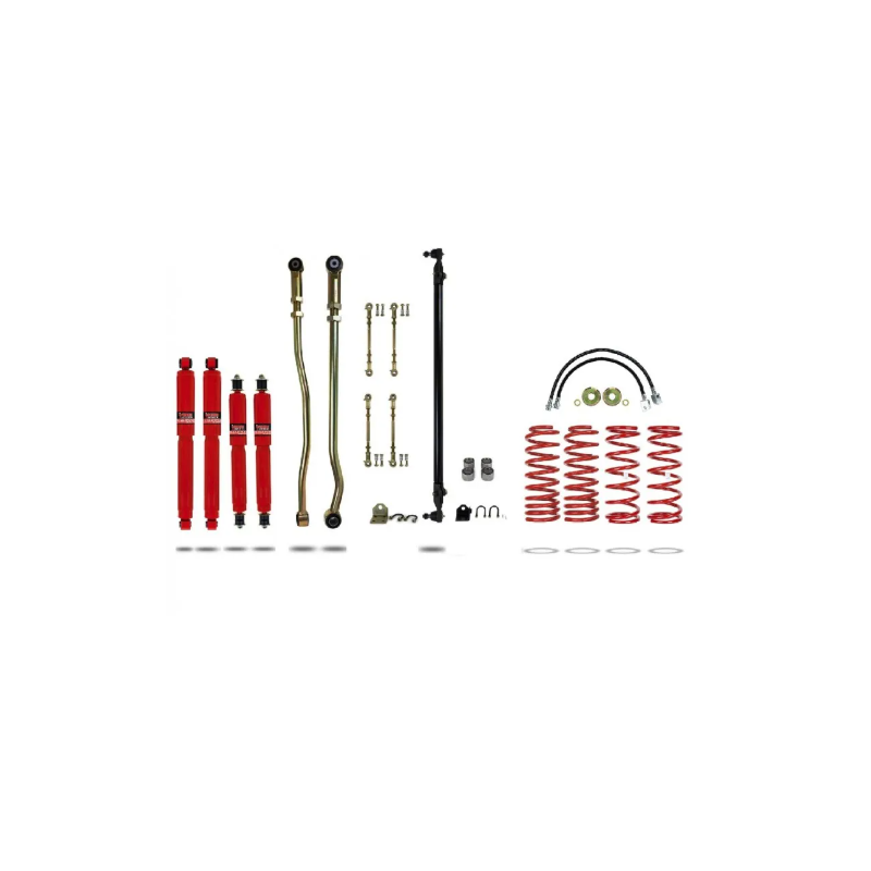 Pedders 4 Inch Suspension Lift Kit. Nissan Patrol, Y61, LWB, ABS fitted EXCEPT 3.0 Di