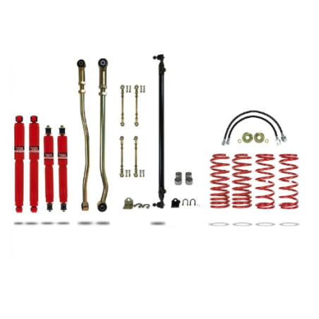 Pedders 4 Inch Suspension Lift Kit. Nissan Patrol, Y61, LWB, ABS fitted EXCEPT 3.0 Di