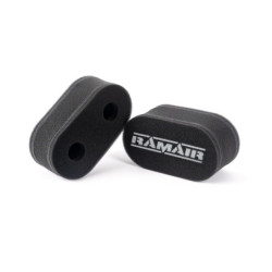 Carb Sock Foam Air Filters Caged 2x 75mm - Short