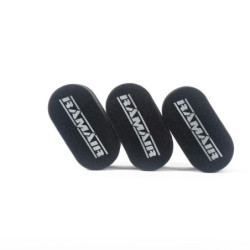 Carb Sock Foam Air Filters Caged 3x 75mm - Short
