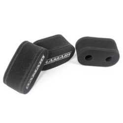 Carb Sock Foam Air Filters Caged 3x 84mm - Medium