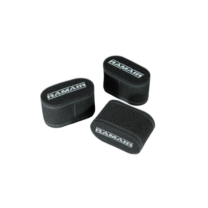 Carb Sock Foam Air Filters Caged 3x 115mm - Tall