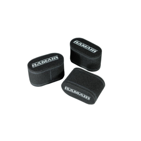 Carb Sock Foam Air Filters Caged 3x 115mm - Tall