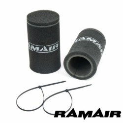2x Single Inlet Motorcycle Carb Sock Foam Air Filter 102mm