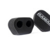 2x Twin Inlet Motorcycle Carb Sock Foam Air Filter 74mm