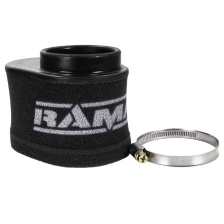 55mm ID Neck Oval Body Motorcycle Ramair Pod Air Filter
