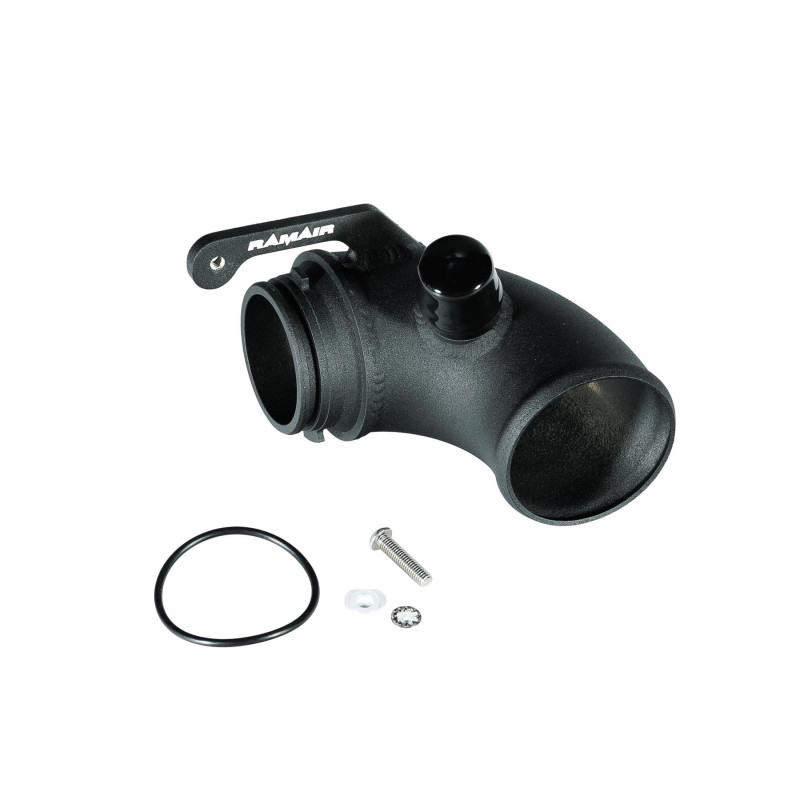 Black Ramair Silicone Air Intake Hose Turbo Inlet Adapter for 1.5 TSI 35 TFSI