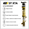 GT86 et BRZ,  Combinés filetés ST XTA hauteur et dureté, coupelles
