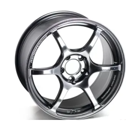 Advan RG3  17x7 4x100 +42  MX5 ND  bore 63 Hyper Black