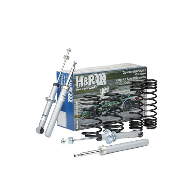 H&R CUP KIT CONFORT VW Polo 6R bis 930 kg AMORTISSEUR AVANT-Last