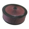 5-1/8"FLG, 14"D, 6.62"H VENT W/X-STREAM TOP