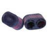 2-3/8"DUAL FLG, GSXR, OVAL (2 PER BOX)