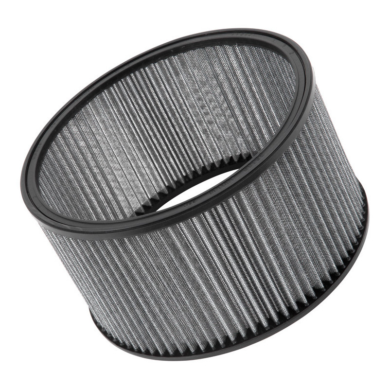 REPLACEMENT DRAG RACE FILTER 9"OD X 5"H