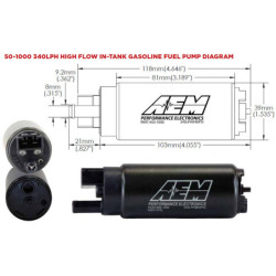 Pompe à Essence AEM Universelle - 340 L/h