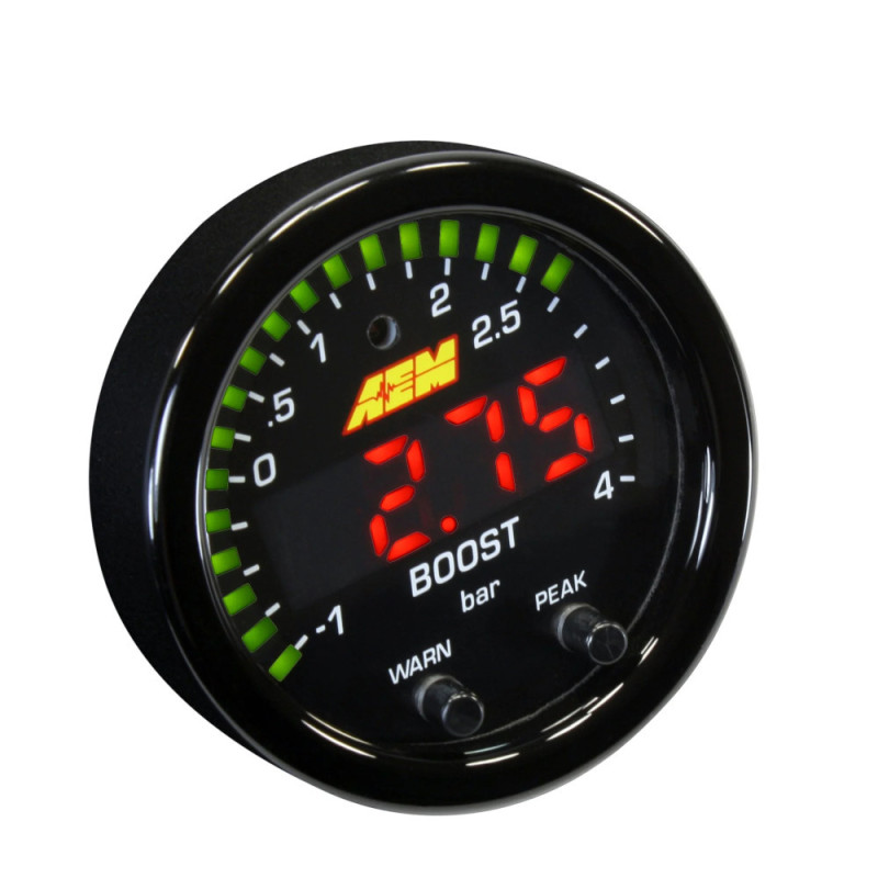 Manomètre Pression de Turbo AEM X-Series 4 bar