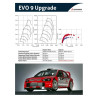 Turbocompresseur Mitsubishi Turbocompresseur EVO 5/6/7/8/9, 18K Stage 1 - 49136-A0200/49S36-A0200
