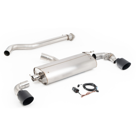 Yaris GR MK2 - Milltek inox a valve, sorties Cerakote black  ECE approved