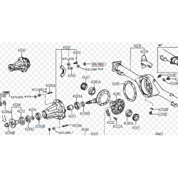 Hiace LSD OS Giken Neo, Toyota Hiace serie200, 2005-2020 2WD