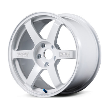 Jante VOLK RACING TE37 SAGA S-plus 30TH Machining 18x9.5 Blanc