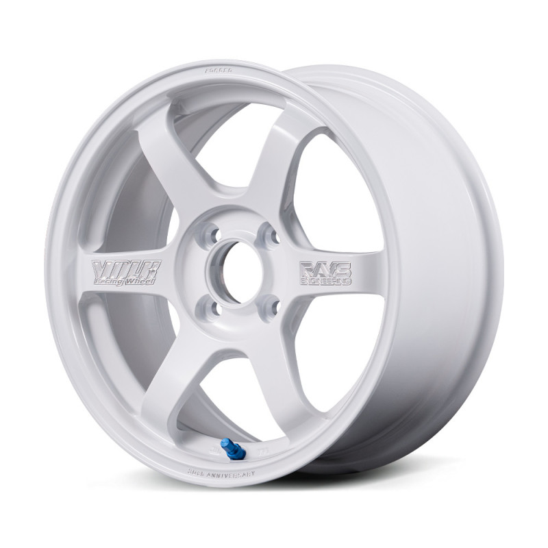Jante VOLK RACING TE37 SONIC 30TH Machining 16x6.5 Blanc