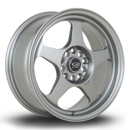 Jante ROTA Slipstream 16x7 Gris Argenté / Poli