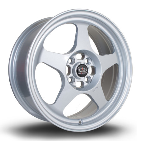 Jante ROTA Slipstream 16x7 Gris Argenté / Poli