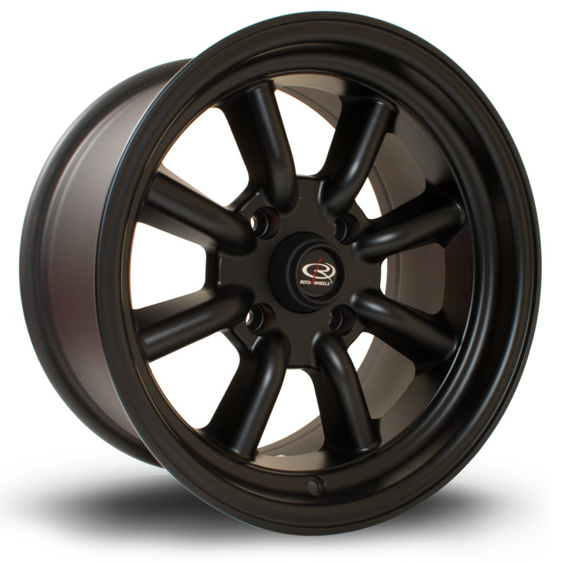 Jante ROTA RKR 15x8 Noir Mat / Satiné
