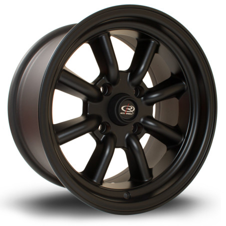 Jante ROTA RKR 15x8 Noir Mat / Satiné