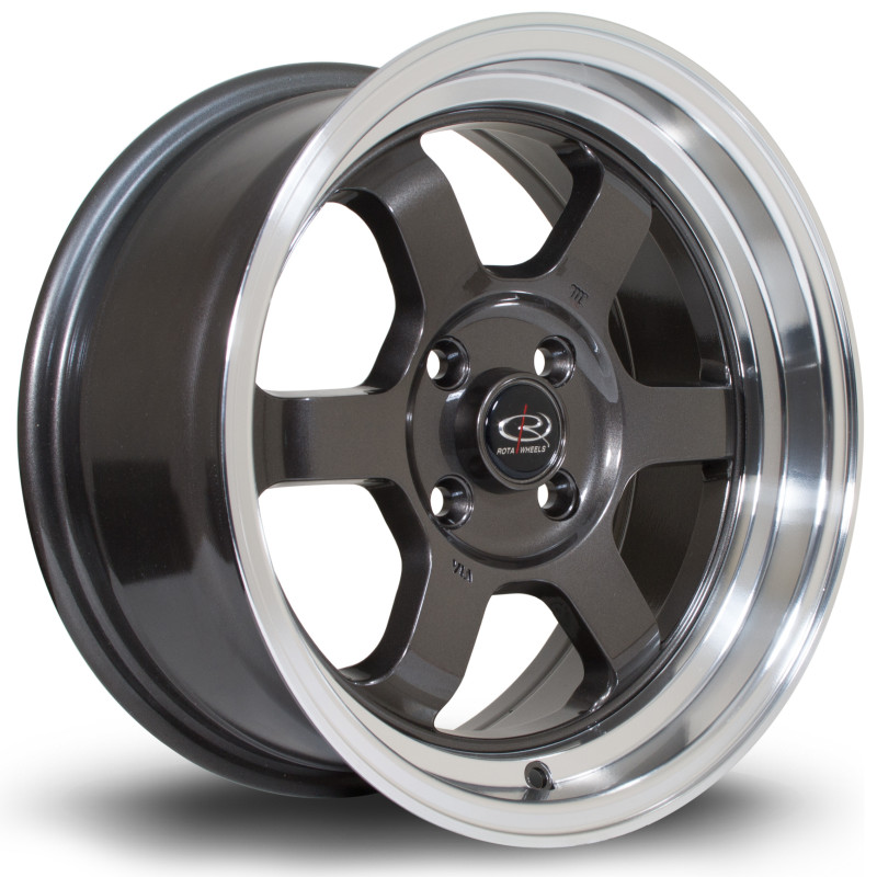 Jante ROTA Grid V 15x7 Gunmetal