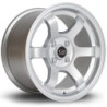 Jante ROTA Grid 15x8 Gris Argenté / Poli