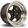 Jante ROTA Kyusha 15x9 Noir / Brillant
