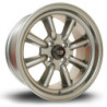 Jante ROTA RKR 15x8 Gris Argenté / Poli