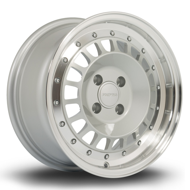 Jante ROTA Speciale 15x7 Gris Argenté / Poli