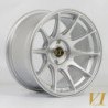 Jante ROTA BDR 15x8.25 Gris Argenté / Poli