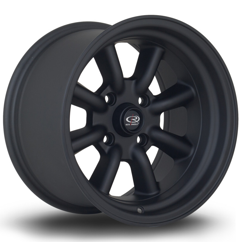 Jante ROTA RKR 15x9 Noir Mat / Satiné