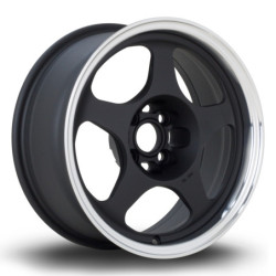 Jante ROTA Slipstream 15x6.5 Noir Mat / Satiné