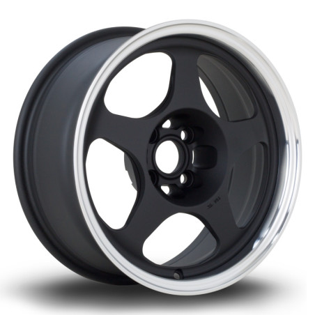 Jante ROTA Slipstream 15x6.5 Noir Mat / Satiné