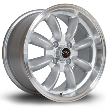 Jante ROTA RB 15x7 Gris Argenté / Poli