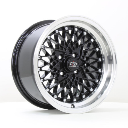 Jante ROTA OS Mesh 15x8 Noir / Brillant