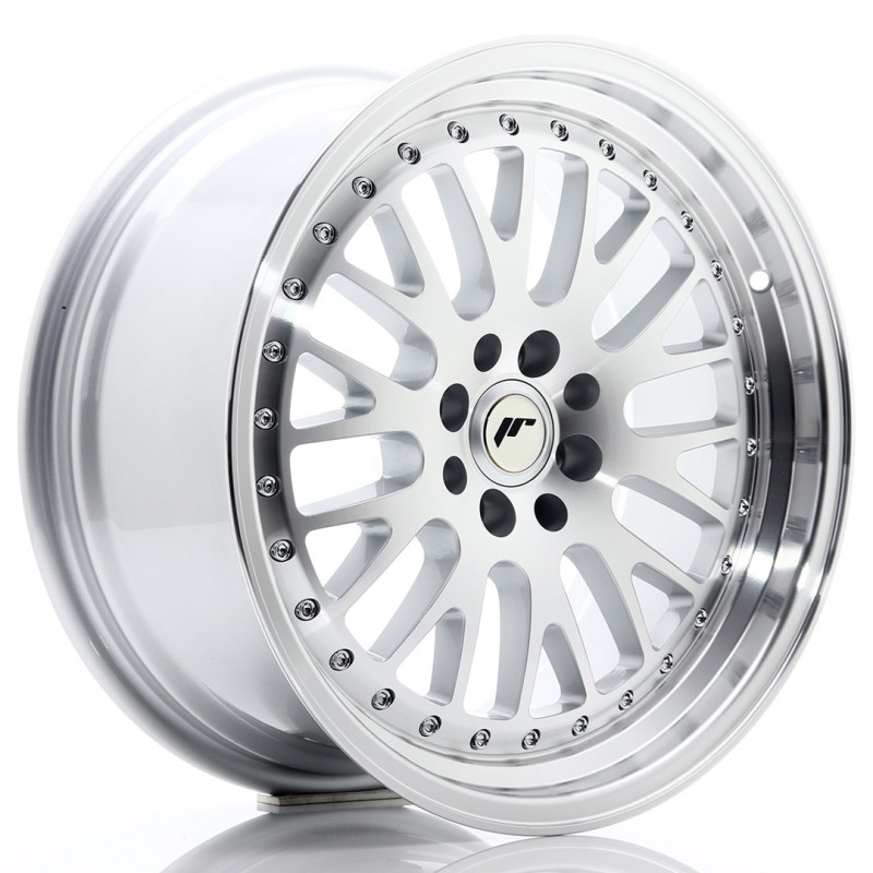 Jante Japan Racing JR-10 17x8 Gris Argenté / Poli